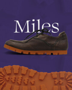 Miles, a new St. Moritz customizable outsole - una nuova suola St. Moritz personalizzabile