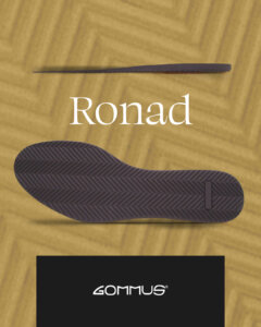 Ronad, suola Gommus minimale - a minimal Gommus outsole