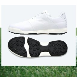 A sole for golf shoes