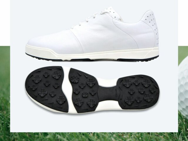 A sole for golf shoes