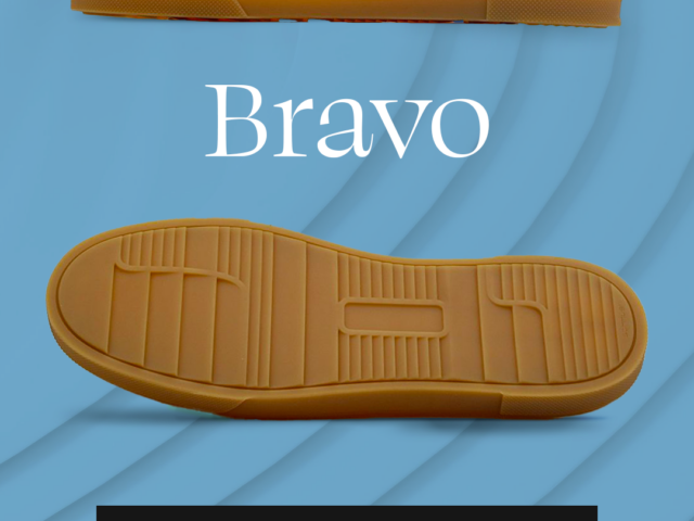 Bravo, suola in gomma morbida, leggera e versatile - A soft, light and versatile rubber outsole