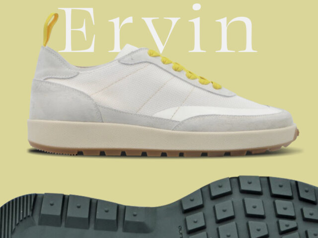 Ervin is an outsole designed for sneakers, but with characteristics of a running sole