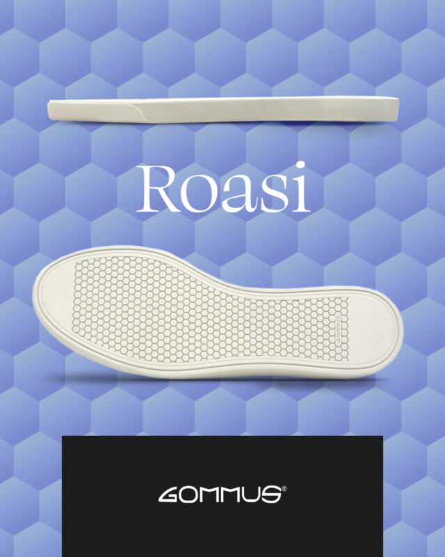 Roasi by Gommus, suola in gomma versatile - versatile rubber outsole