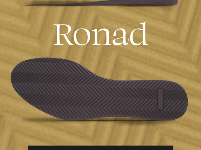 Ronad, suola Gommus minimale - a minimal Gommus outsole