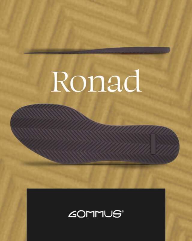 Ronad, suola Gommus minimale - a minimal Gommus outsole