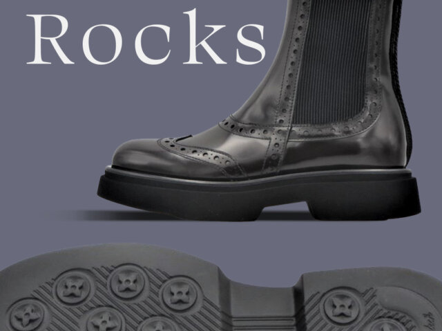 Rocks, classical and customizable outsole